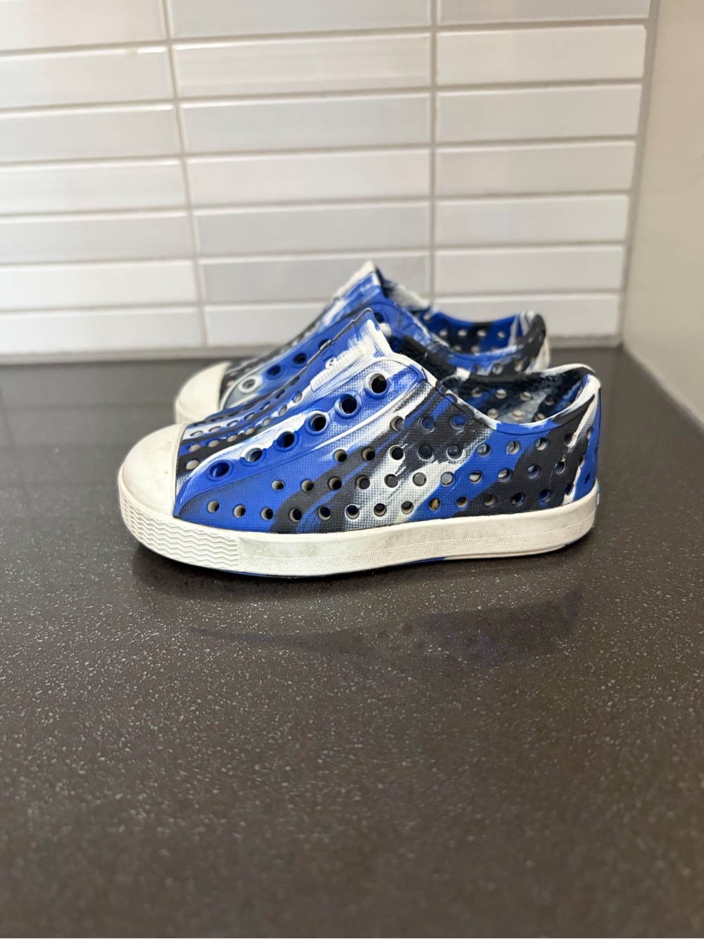 Native collab Jefferson toddler shoes